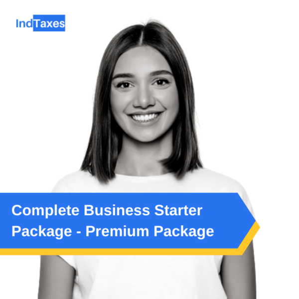 Business Starter Package - Start your business with the professional support of Indtaxes.